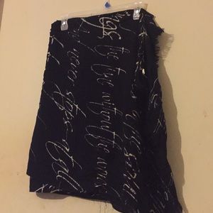 Like new black pashmina